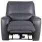 Oxford Furniture Zero Gravity Power Reclining Console Sofa with Power Headrests in Ajax Indigo, , large