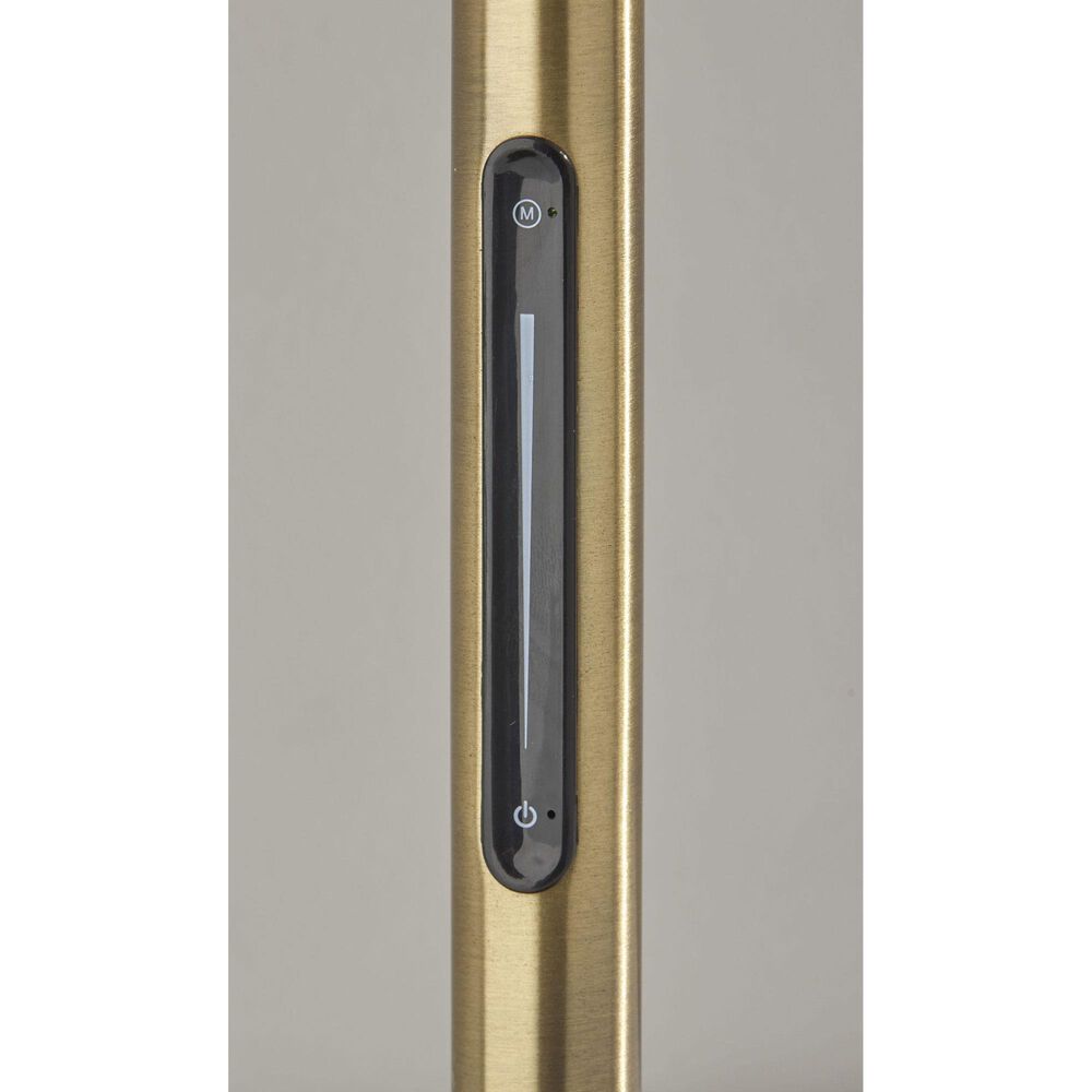 37B Bolton LED Desk Lamp with Smart Switch in Antique Brass and Brown, , large