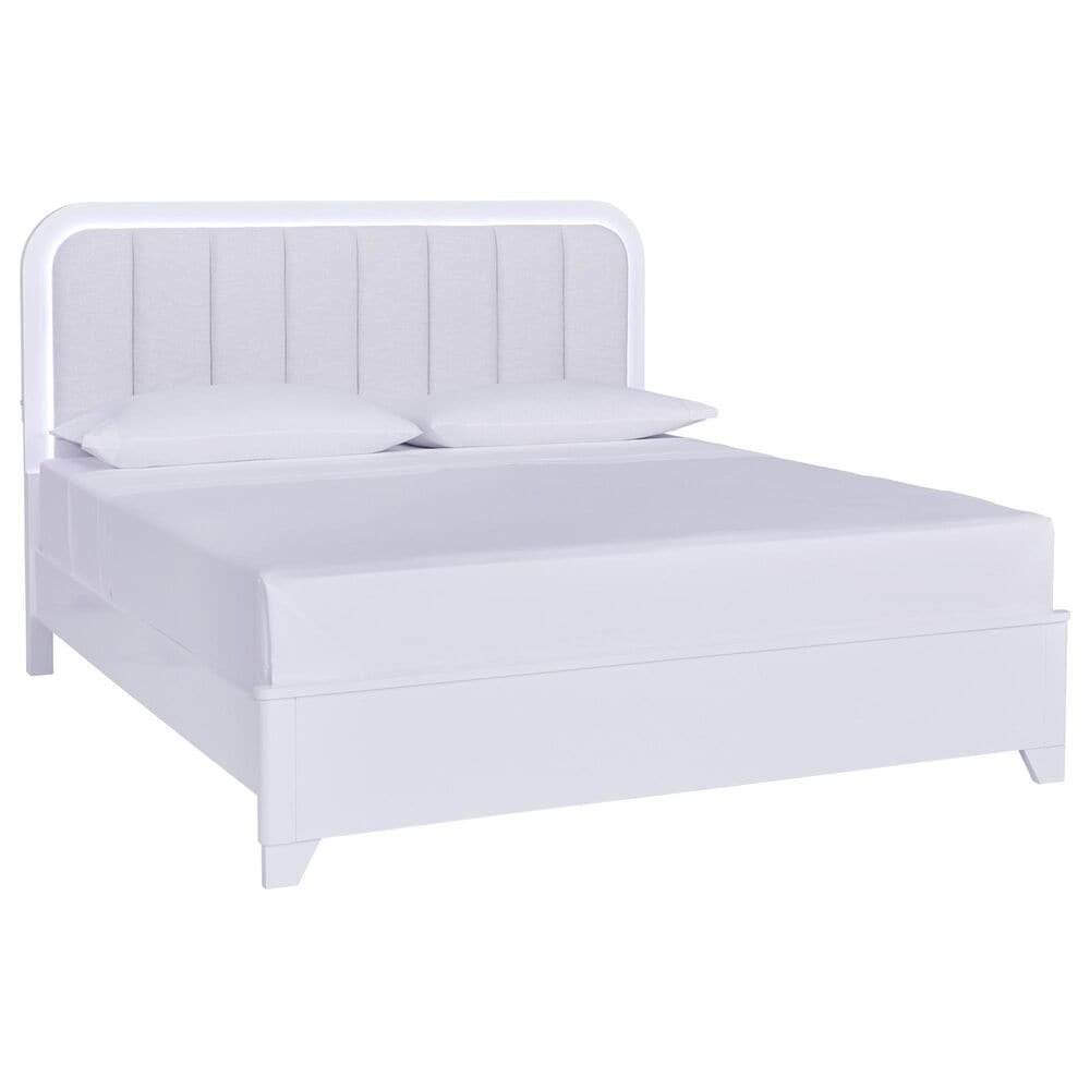 Ashley Jarlee 5-Piece California King Upholstered Bedroom Set in White, , large