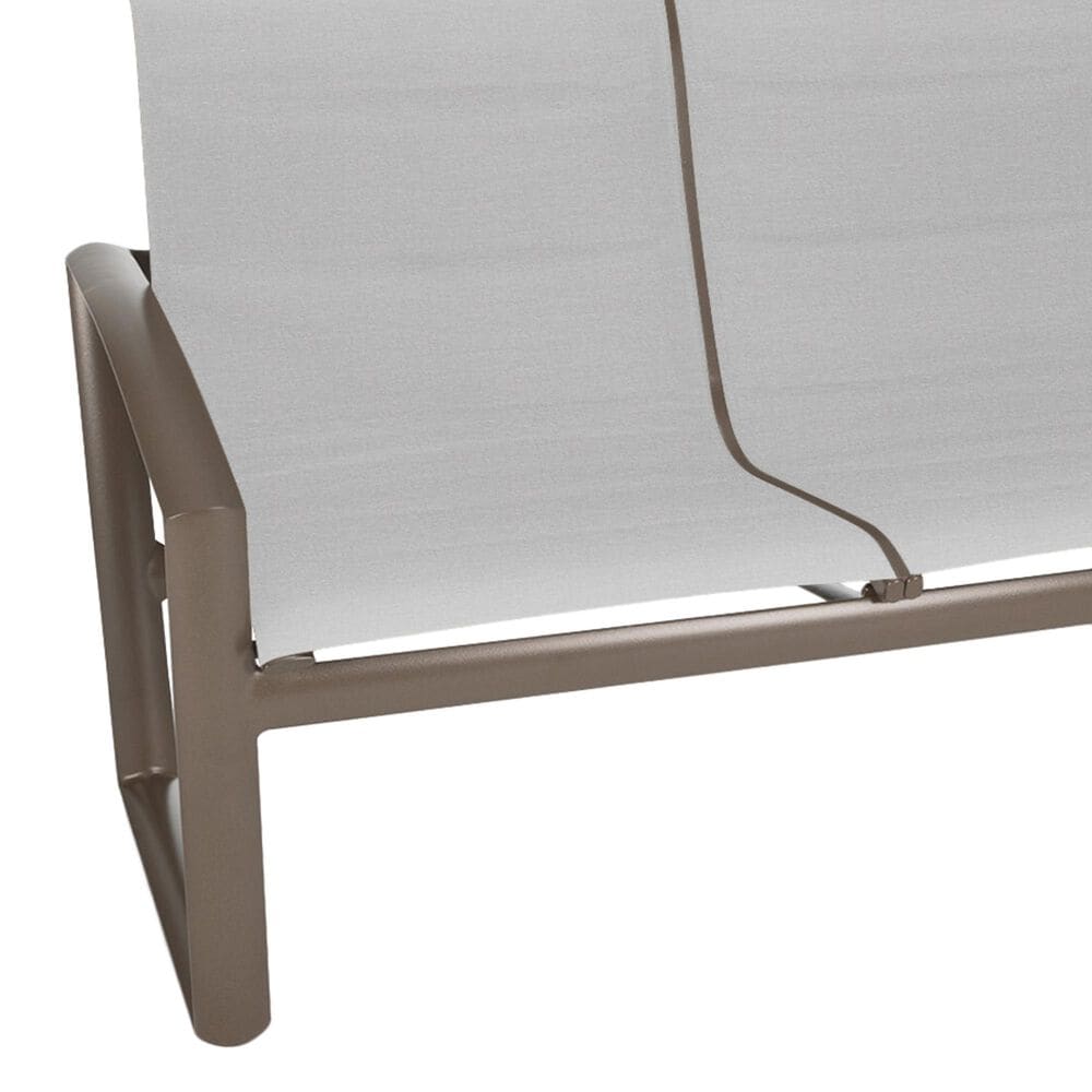 Winston Icon Patio Padded Sling High Back Loveseat in Idol Cloud and Broadway, , large