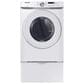 Samsung 7.5 Cu. Ft. Electric Dryer with Sensor Dry and Smart Care in White, , large