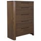 Urban Home Totes 5-Piece Queen Bedroom Set in English Walnut, , large