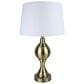 TLC Lighting Inc Antique Brass Metal Table Lamp, , large