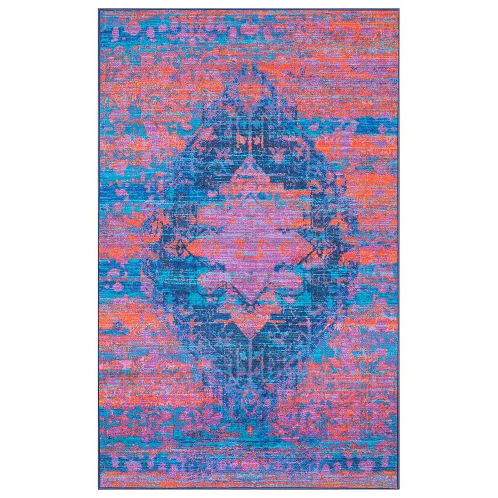 nuLOOM Giza MCGZ28A 5' x 8' Navy Blue Area Rug, , large