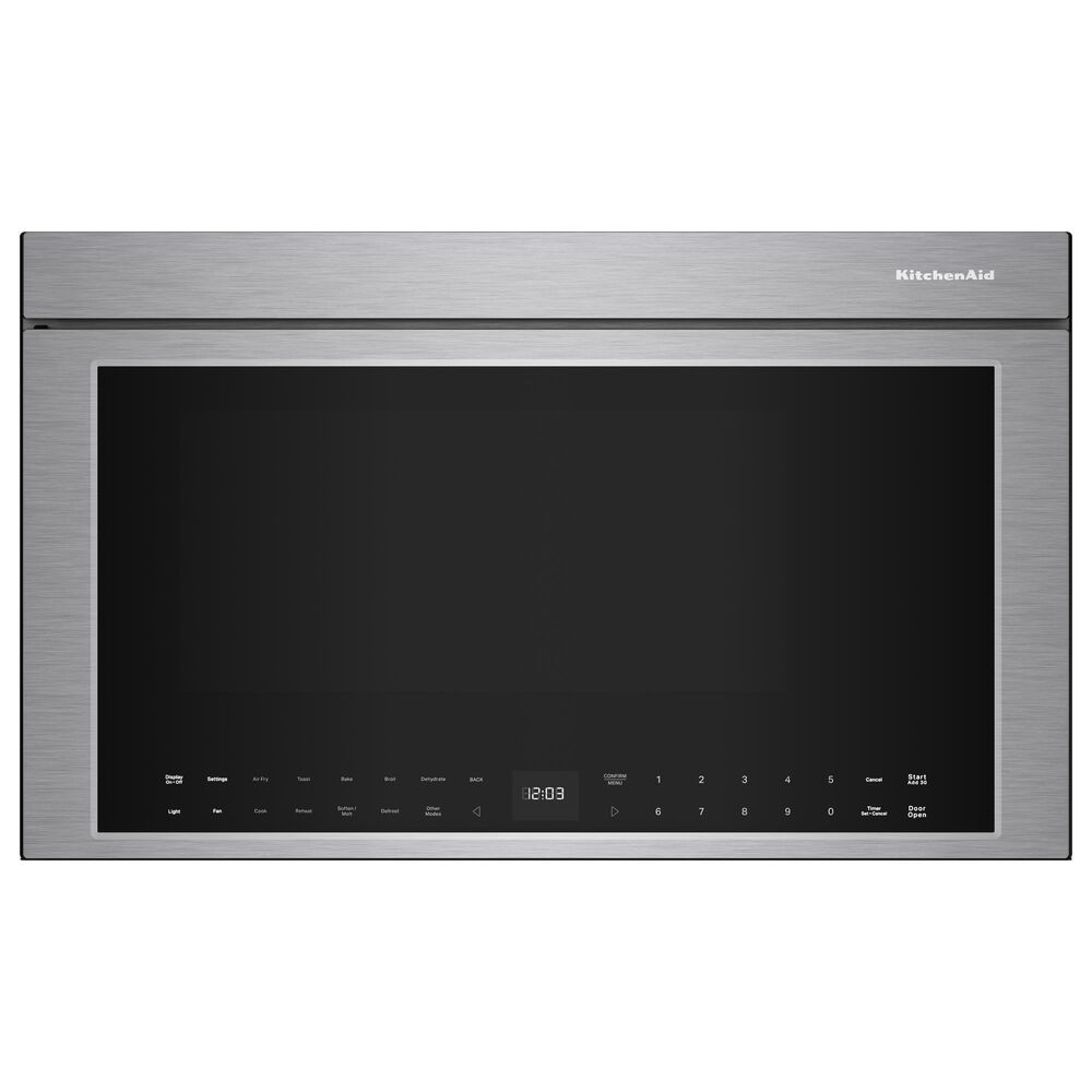 KitchenAid 2-Piece Kitchen Package with 5.8 Cu. Ft. Freestanding Gas Range and 1.1 Cu. Ft. Over-The-Range Microwave Oven in Stainless Steel, , large