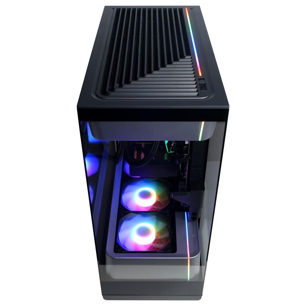 CyberPowerPC Gamer Supreme Gaming Desktop | AMD Ryzen 9 9900X - 32GB RAM - NVIDIA GeForce RTX 5070 Graphics - 2TB SSD in Black, , large