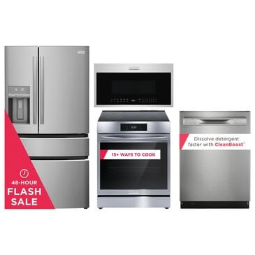 Frigidaire Gallery 4 Piece Kitchen Package in Stainless Steel, , large