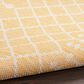 Nourison Positano Southwestern Yellow 9" x 12" Indoor/Outdoor Area Rug, , large