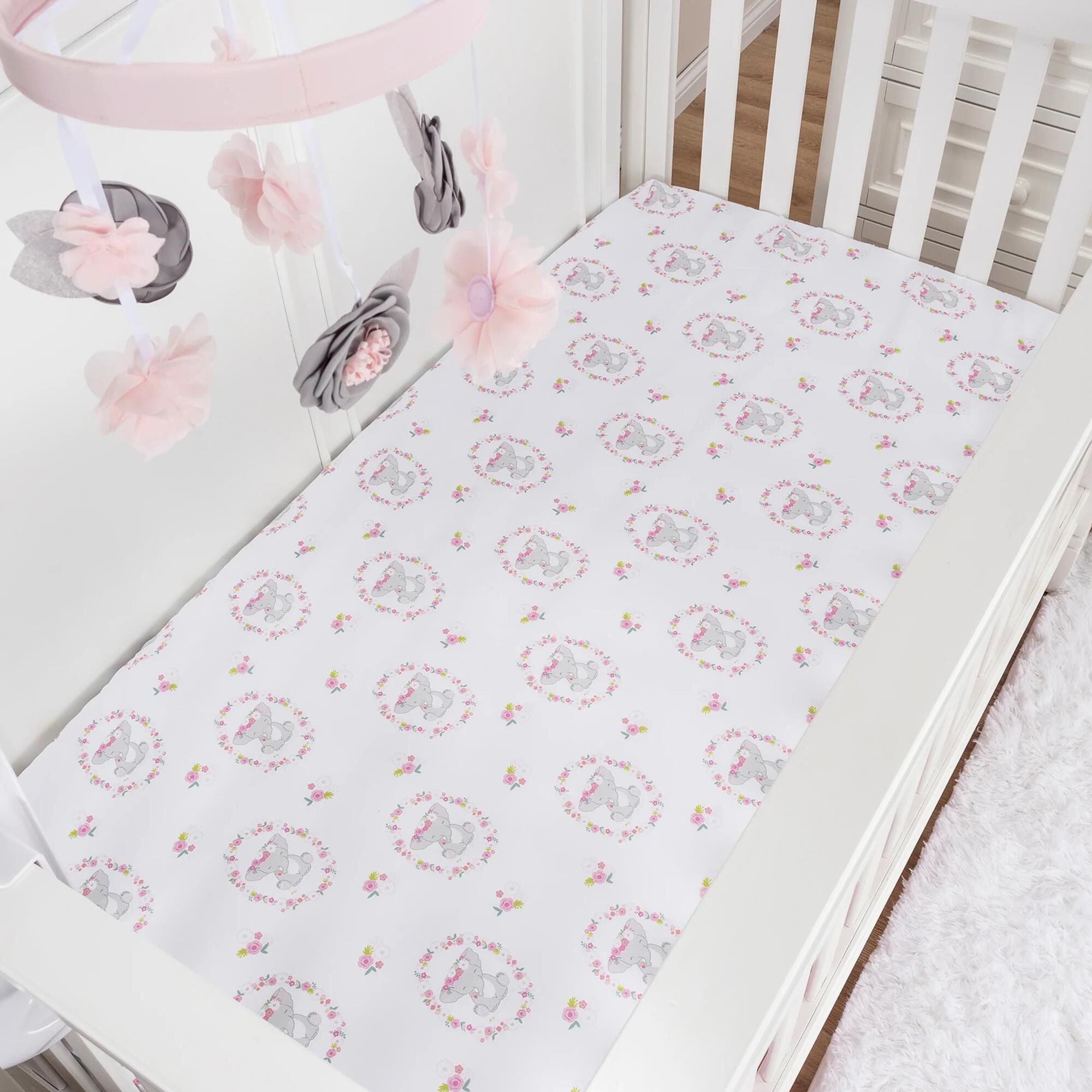 4 piece store crib bumper