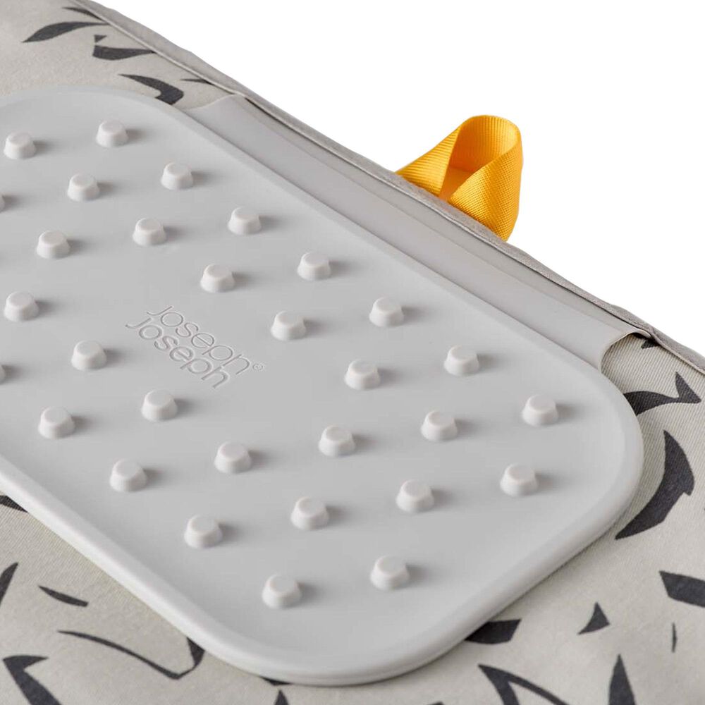 Joseph Joseph Swift Folding Iron and Steaming Mat with Silicone Iron Rest in Ecru, , large