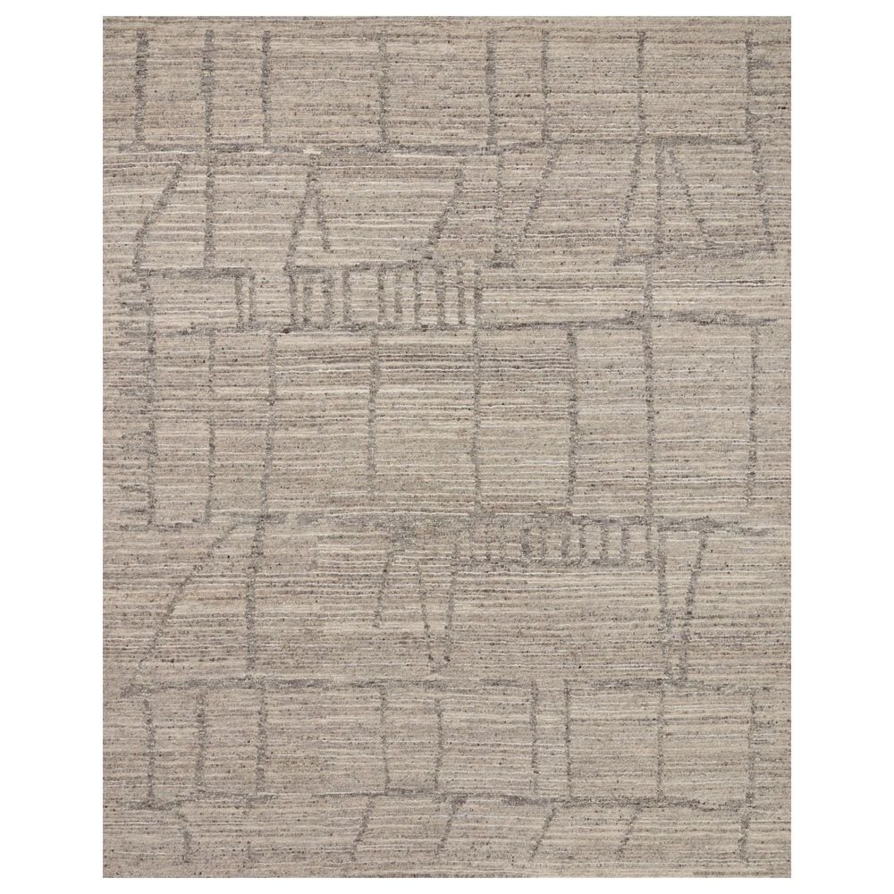 Loloi Raquel 5"6" x 8"6" Pebble and Granite Area Rug, , large