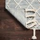 Loloi II Sawyer SAW-04 3"6" x 5"6" Teal Area Rug, , large