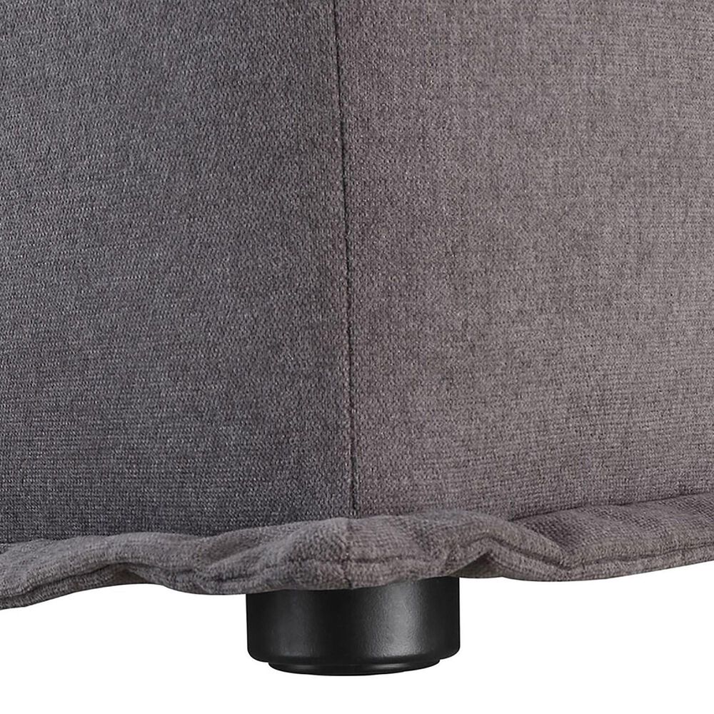 37B Paxton Armless Chair in Columbia Charcoal, , large
