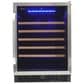 Danby Silhouette 5.7 Cu. Ft. Built-In Wine Cooler in Stainless Steel, , large