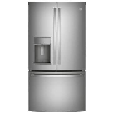 GE Profile 27.7 Cu. Ft. French-Door Refrigerator with Hands-Free AutoFill in Fingerprint Resistant Stainless Steel, , large