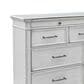 Ashley Kanwyn Dresser and Mirror in Distressed Whitewash, , large