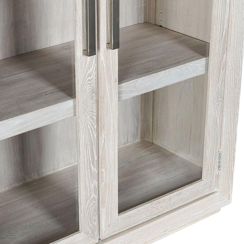 Classic Home Bradley Tall Cabinet in White Wash, , large
