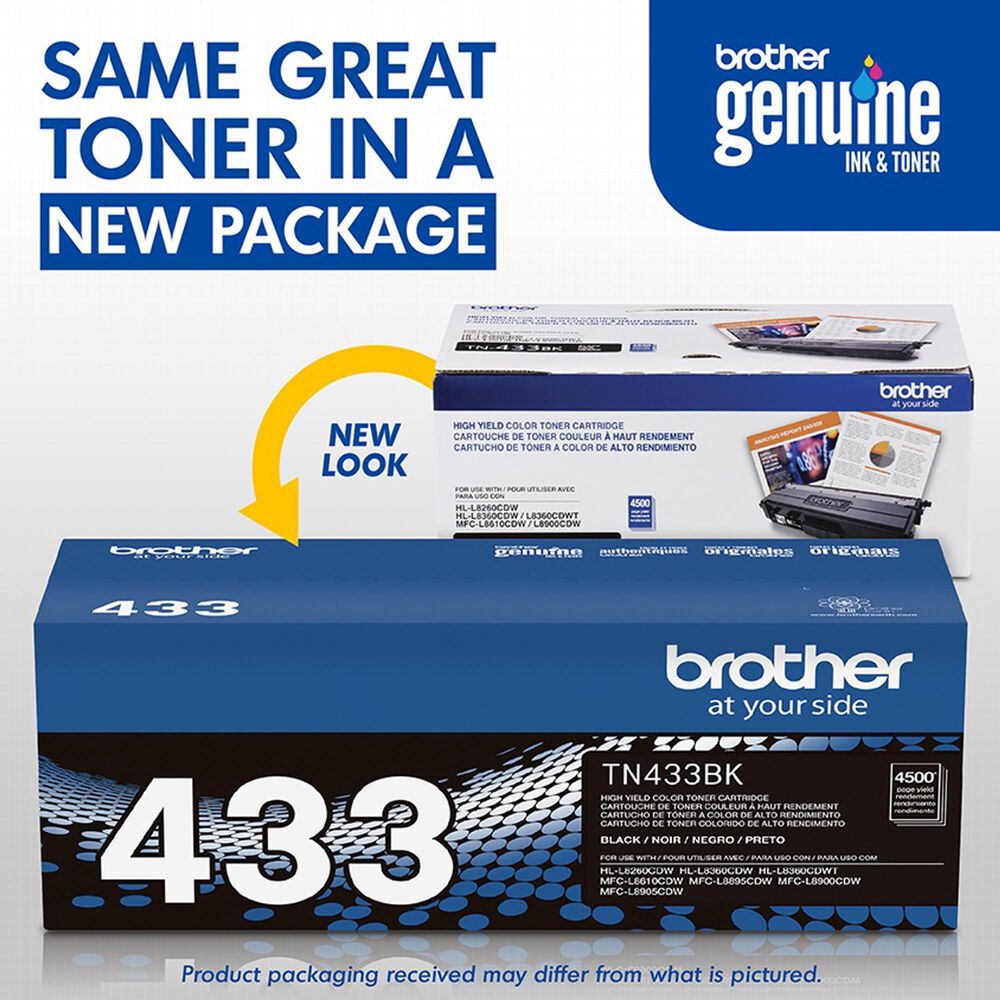 Brother High-Yield Toner Cartridge in Black, , large