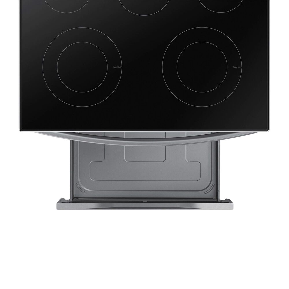 Samsung 6.3 Cu. Ft. Freestanding Electric Range with 5 Burners in Stainless Steel, , large