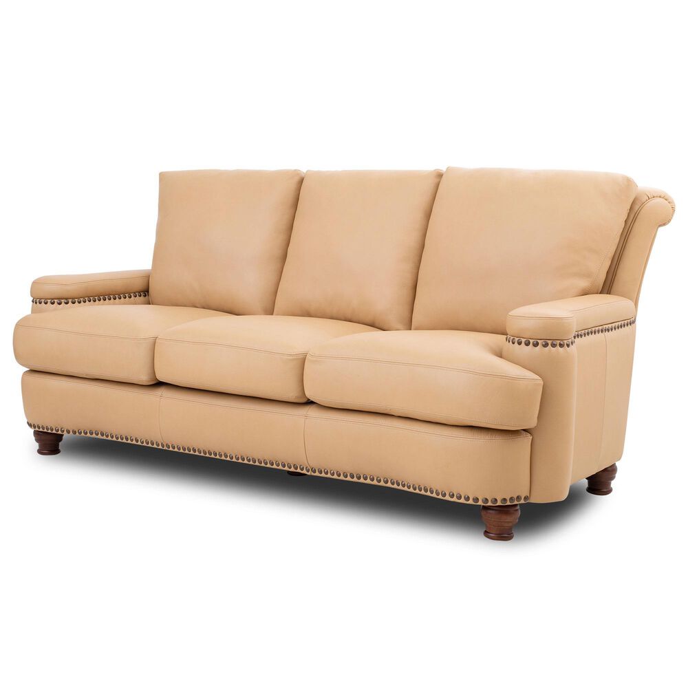 Italiano Furniture Georgetowne Hutton Stationary Sofa in Tan Fawn, , large