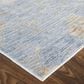 Feizy Laina 4" x 6" Blue and Beige Area Rug, , large
