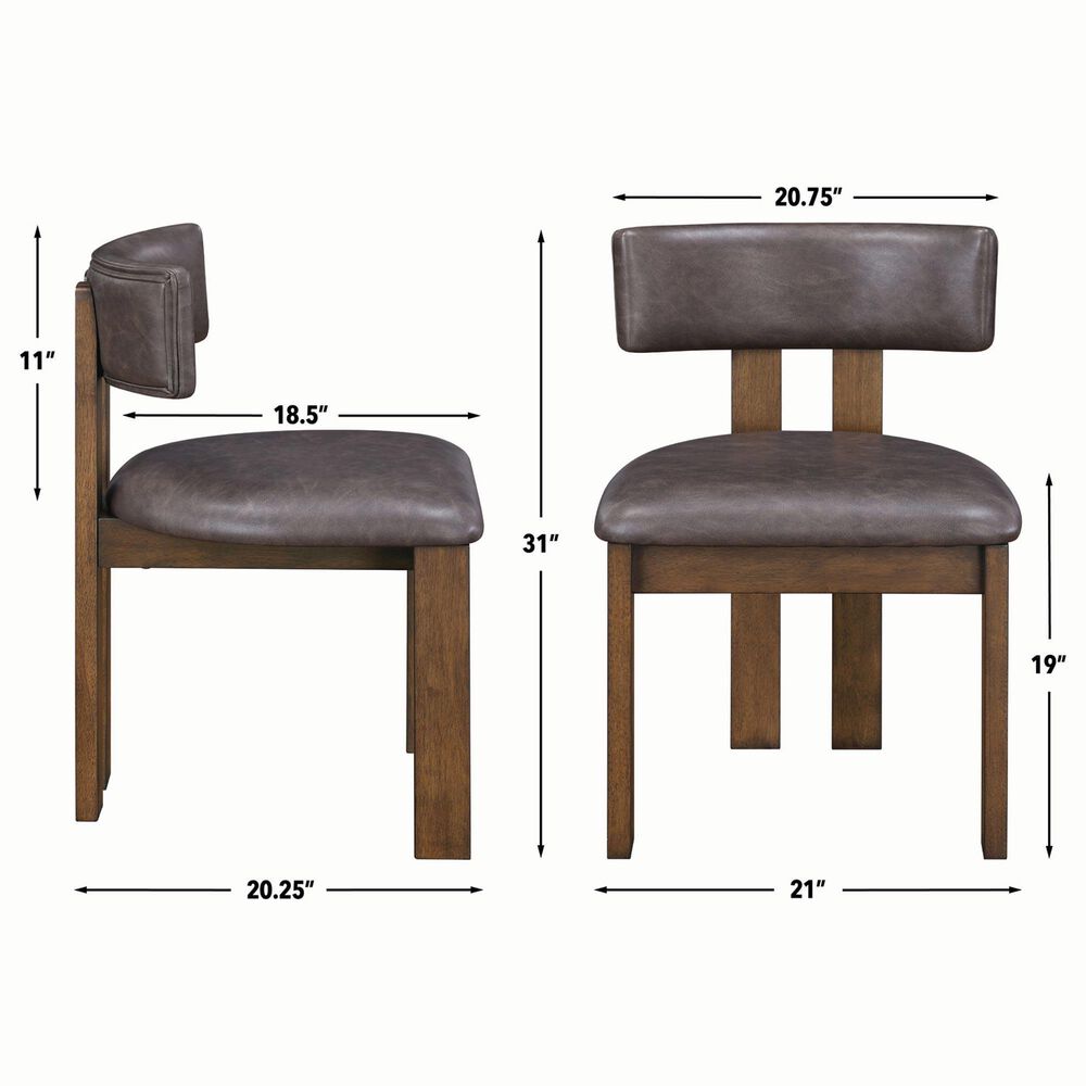 Crystal City Cambridge Game Chair in Brown, , large