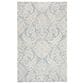 Feizy Belfort Floral 5" x 8" Blue and Gray Area Rug, , large