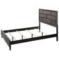 Crown Mark Akerson Queen Panel Bed in Grey, , large