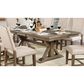 Furniture of America Chaney Dining Table in Light Oak, , large