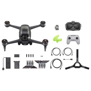 DJI FPV Drone Combo with Remote Controller and Goggles in Grey, , large