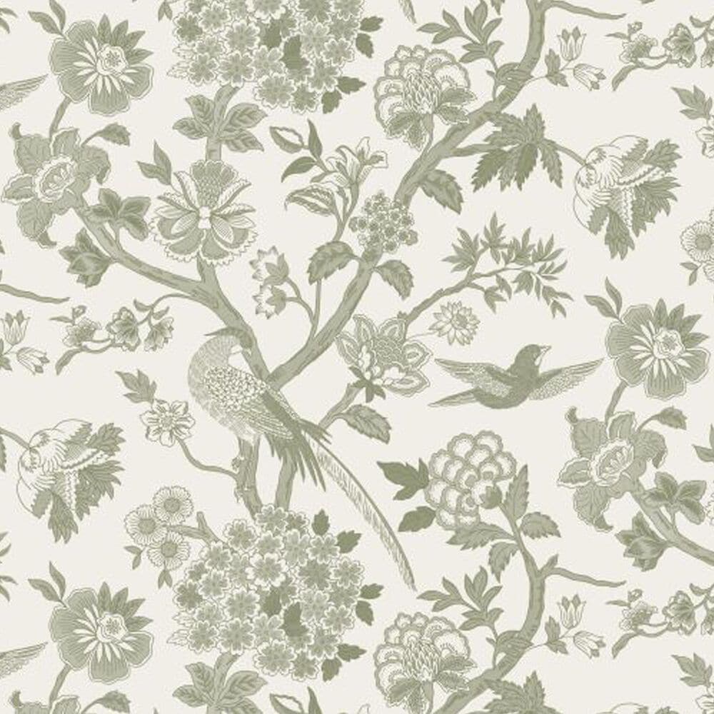 Peacock Alley Highgrove Toile 3-Piece King Reversible Duvet Set in Moss, , large