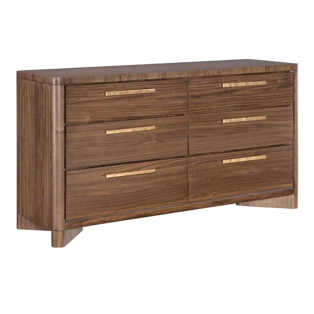 Hooker Furniture Eleana 6-Drawer Dresser in Light Caramel, , large
