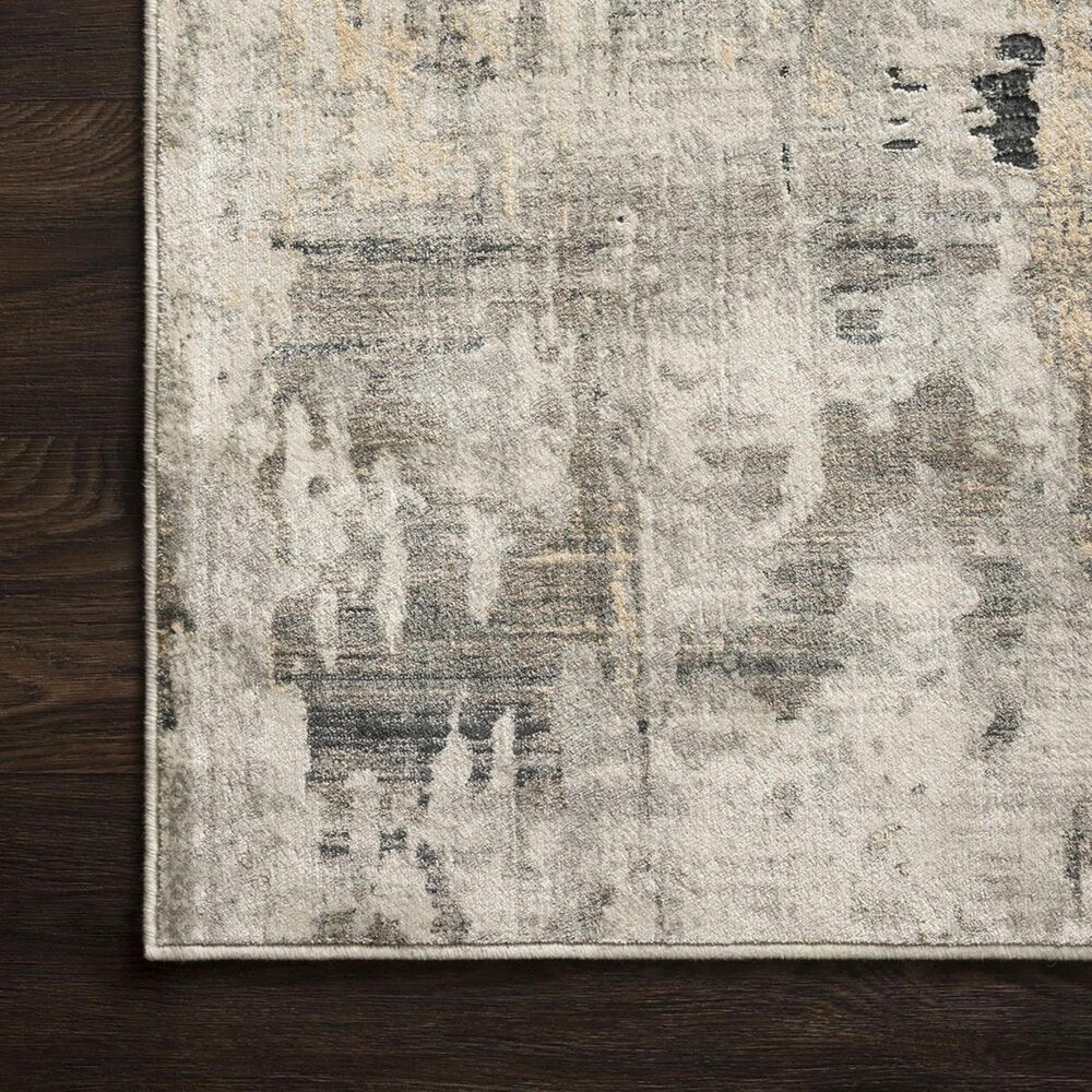 Loloi Cascade CAS-04 3&#39;7&quot; x 5&#39;7&quot; Ivory and Natural Area Rug, , large