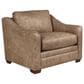 Hickorycraft Leather Accent Chair in Winslow, , large