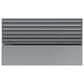 Sub-Zero 36" Pro Louvered Grille in Stainless Steel, , large