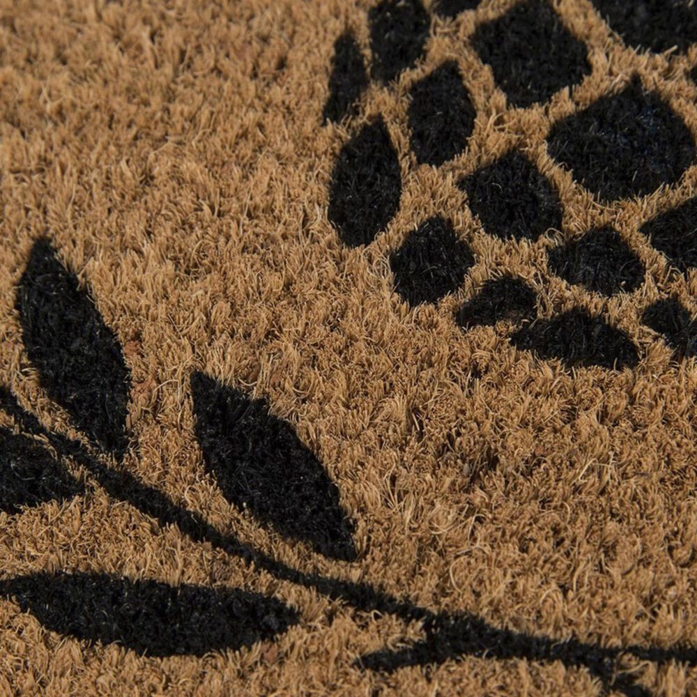 Momeni Erin Gates Park PAR-1 1&#39;6&quot; x 2&#39;6&quot; Black Door Mat, , large