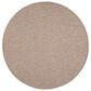 Nourison Positano 8" Round Beige Indoor/Outdoor Area Rug, , large