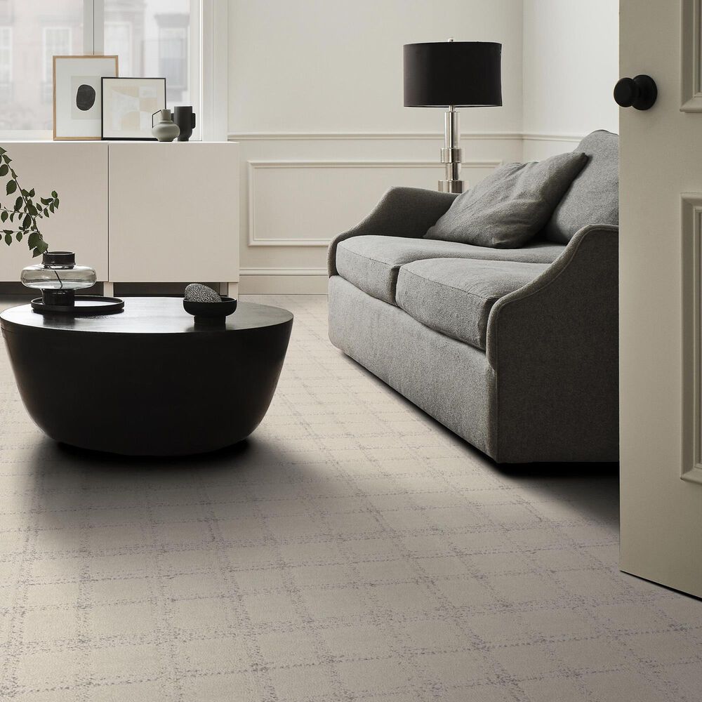 Shaw Natural Calm Carpet in Snowfall, , large