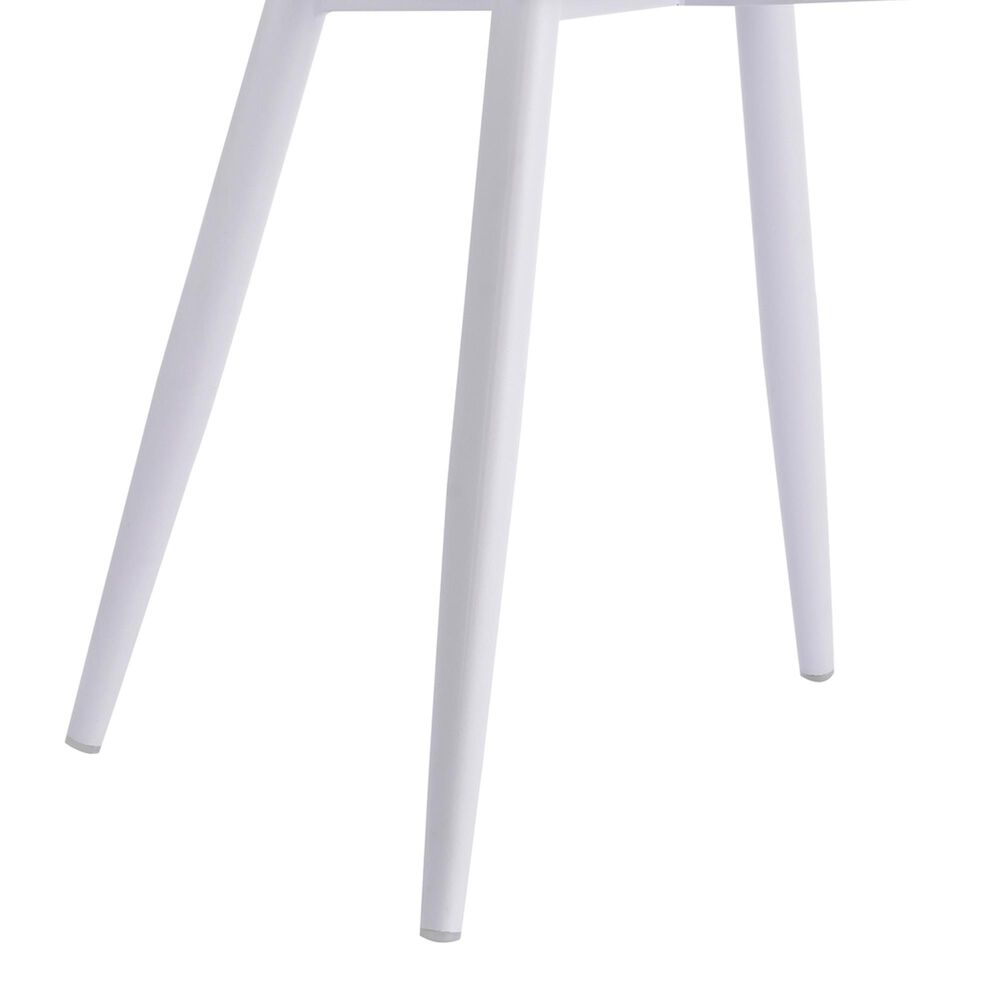 Moe&#39;s Home Collection Piazza Patio Chair in White &#40;Set of 2&#41;, , large