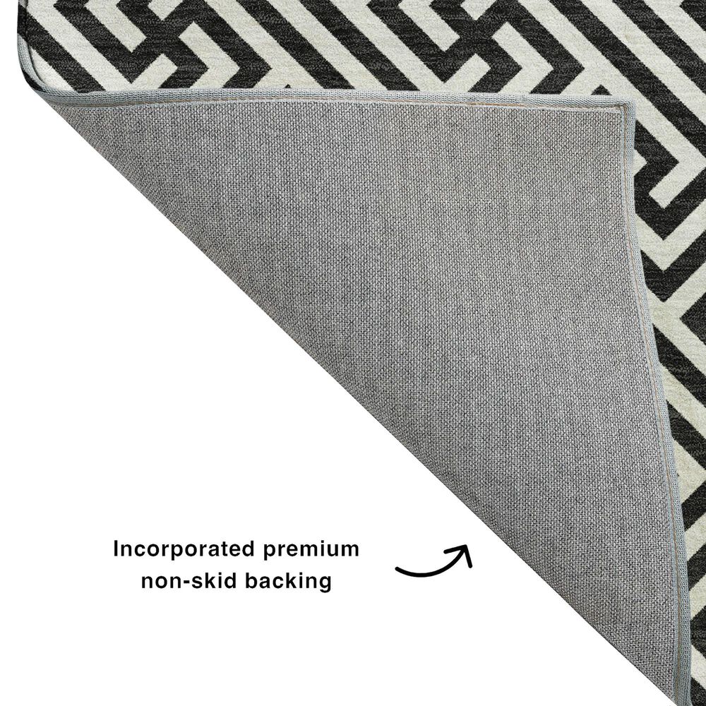 Dalyn Rug Company The Reserve TR5 Black 10&#39; x 14&#39; Indoor/Outdoor Area Rug, , large