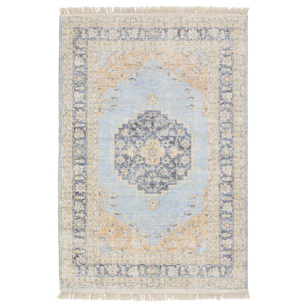 Oriental Weavers Malabar Richmond 45306 8" x 10" Blue Area Rug, , large