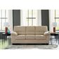 Ashley SimpleJoy Stationary Sofa in Sand, , large