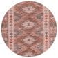 Dalyn Rug Company Solace SL13 8" Round Terracotta Area Rug, , large