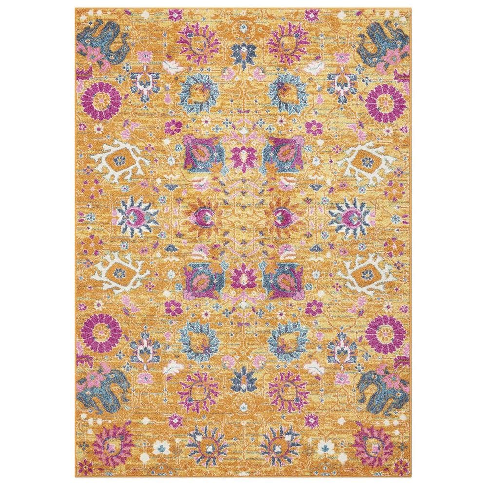 Nourison Passion PSN01 6&#39;7&quot; x 9&#39;6&quot; Sun Area Rug, , large