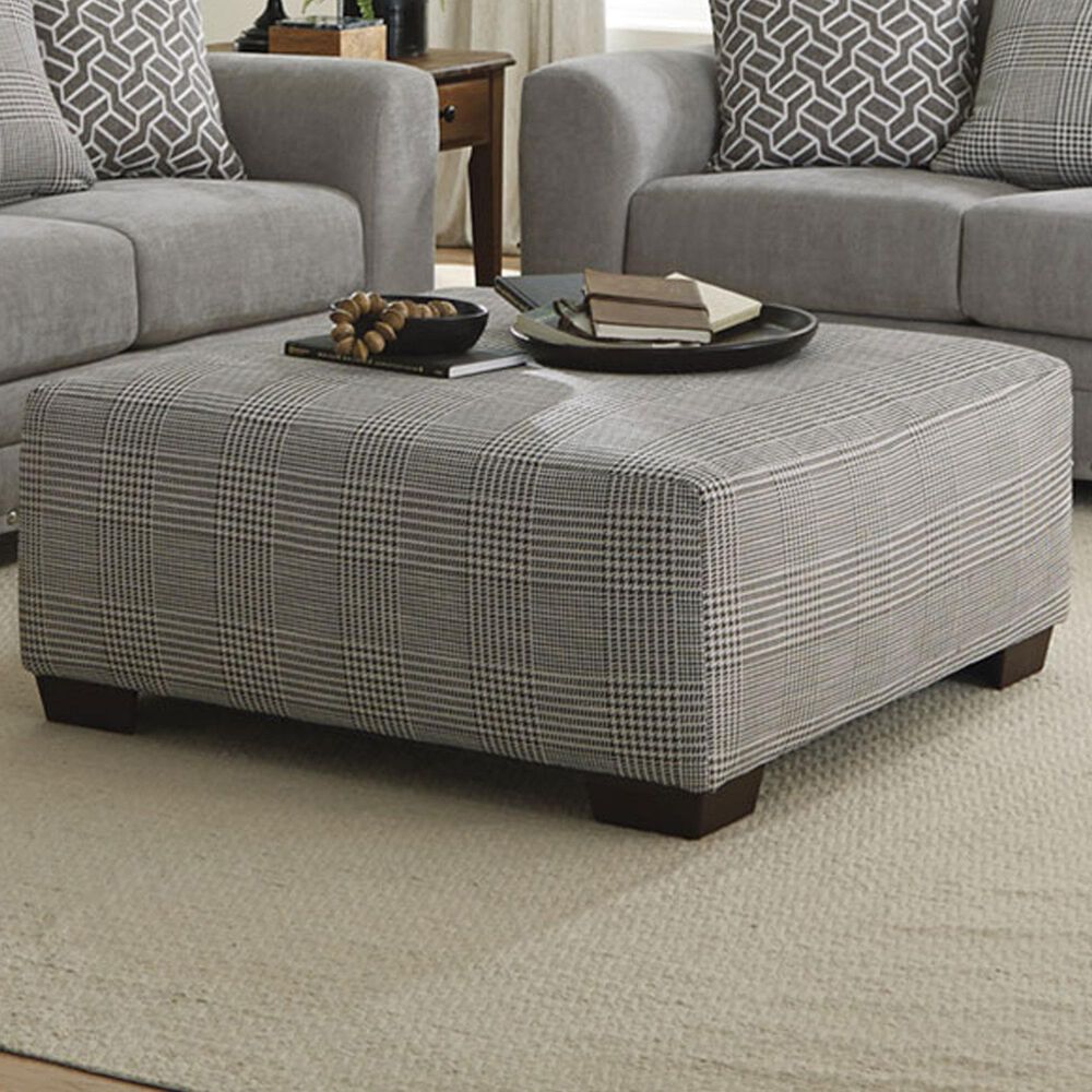 Hartsfield Cutler Cocktail Ottoman in Basalt Gray, , large