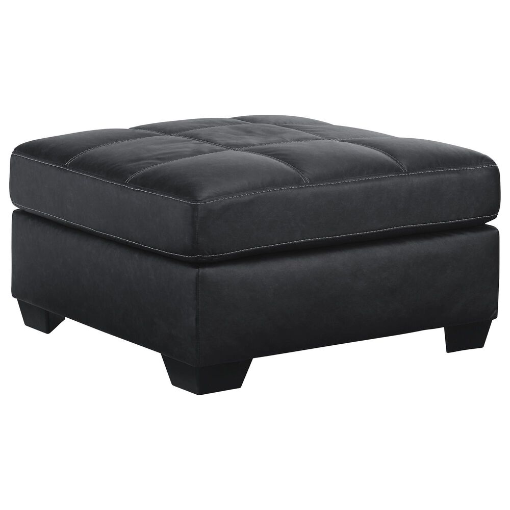 Ashley Barlin Mills Oversized Accent Ottoman in Carbon, , large