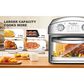 HOMLUX 12.5 Qt 7-In-1 Convection Toaster Oven in Silver, , large