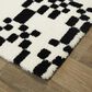 Balta Rugs Glitch 5"3" x 7" White Area Rug, , large