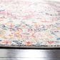 Safavieh Madison MAD603R 5" Round Fuchsia and Ivory Area Rug, , large