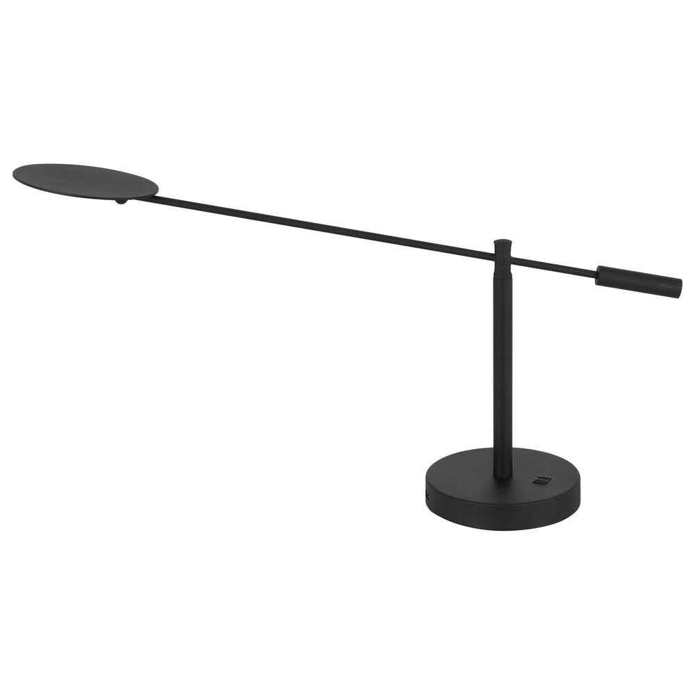 Cal Lighting Haloline Desk Lamp in Sand Black, , large